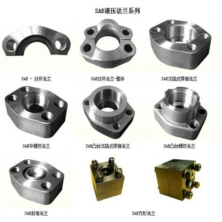 Flange Clamp for Hydraulic System