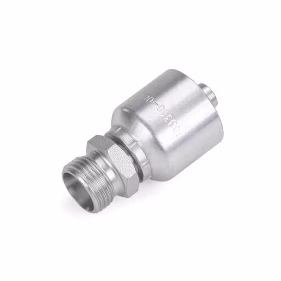 Encaixe de mangueira hidráulica para encaixe de intertravamento Bsp Jic